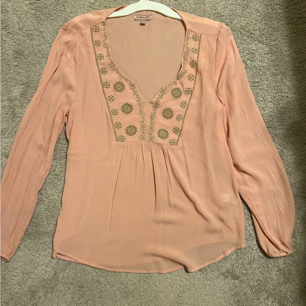 Blouse - Cape Ruby Large Shirt